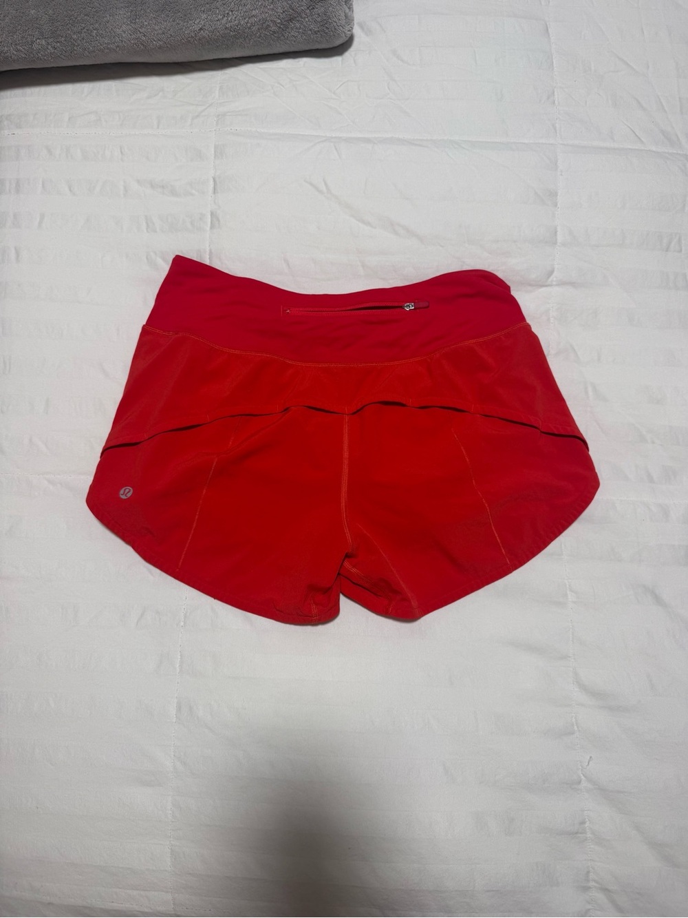 lululemon athletica Burnt Orange Women's Athletic Running Shorts